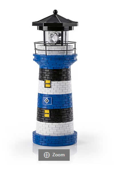 Hamburger SV - Solarlicht 'Leuchtturm' neu